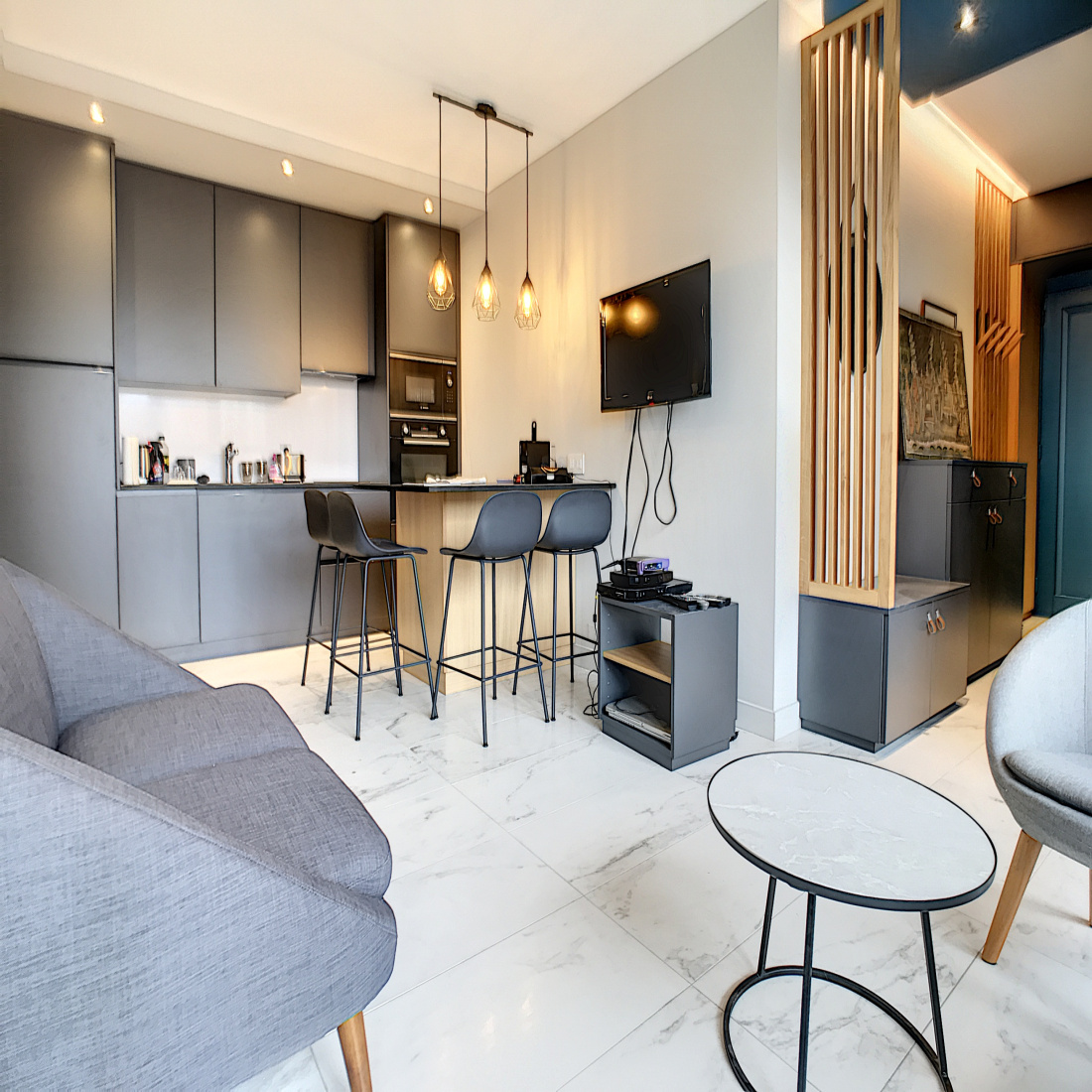 location Lyon T2 MEUBLE 50m2 69002 LYON Cesar et Brutus Immobilier